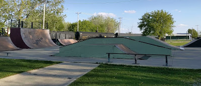 Ray Rorick Skatepark, Mason City, Iowa