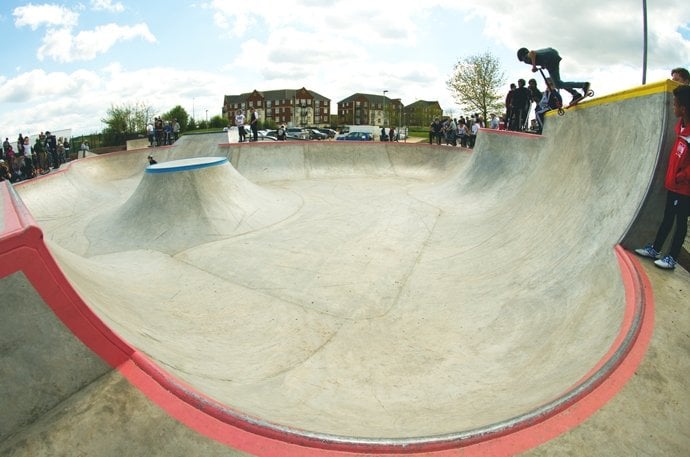 Bradley Stoke Skatepark, Bristol